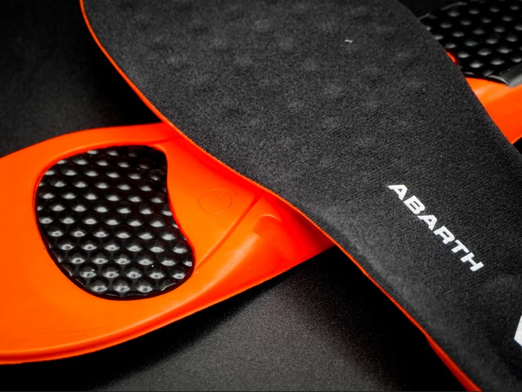 ABARTH Accessory Shoe Sole Inserts w/ ABARTH Branding